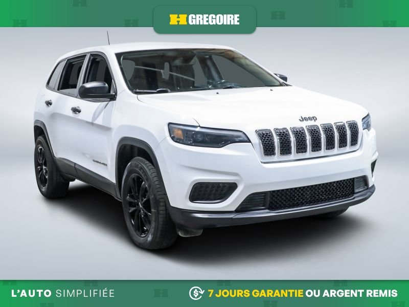 Jeep Cherokee 726692 | SPORT 4WD V6 MAGS ATTACHE REMORQUE 2021 Blanc Laval - photo #0