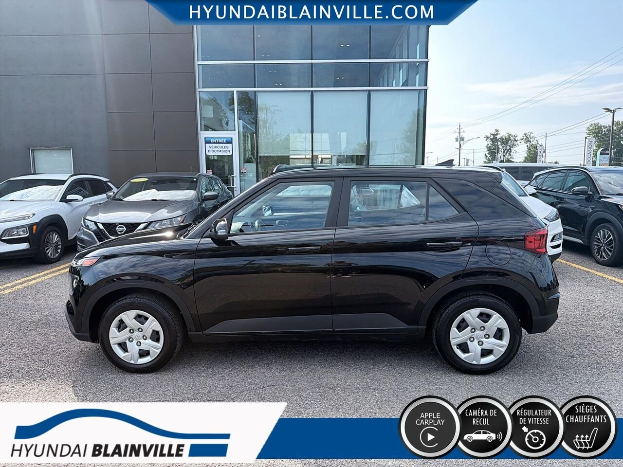 Hyundai Venue 2022 Noir Blainville - photo #6