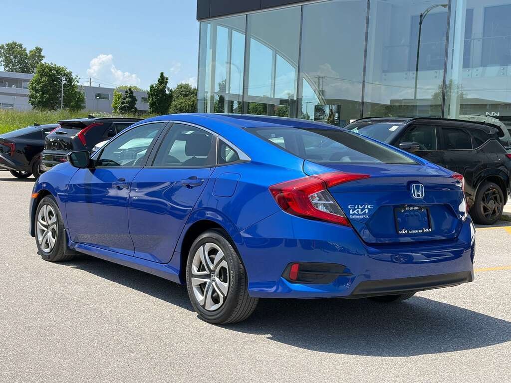 Honda Civic Sedan 2018 Bleu Gatineau - photo #3