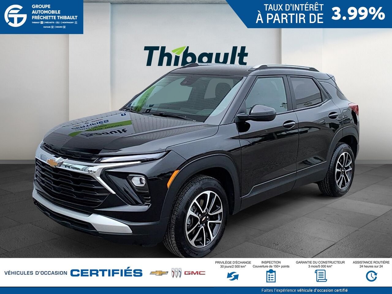 2024 CHEVROLET TRAILBLAZE Traction intégrale, 4 portes LT Black Montmagny - photo #0