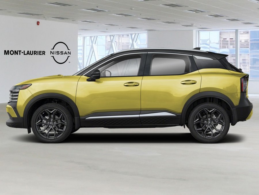 NISSAN Kicks 2025 2025 Jaune yuzu métallisé/Noir intense deux tons