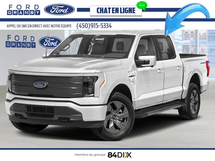 2025 Ford F-150 Lightning Space White Metallic