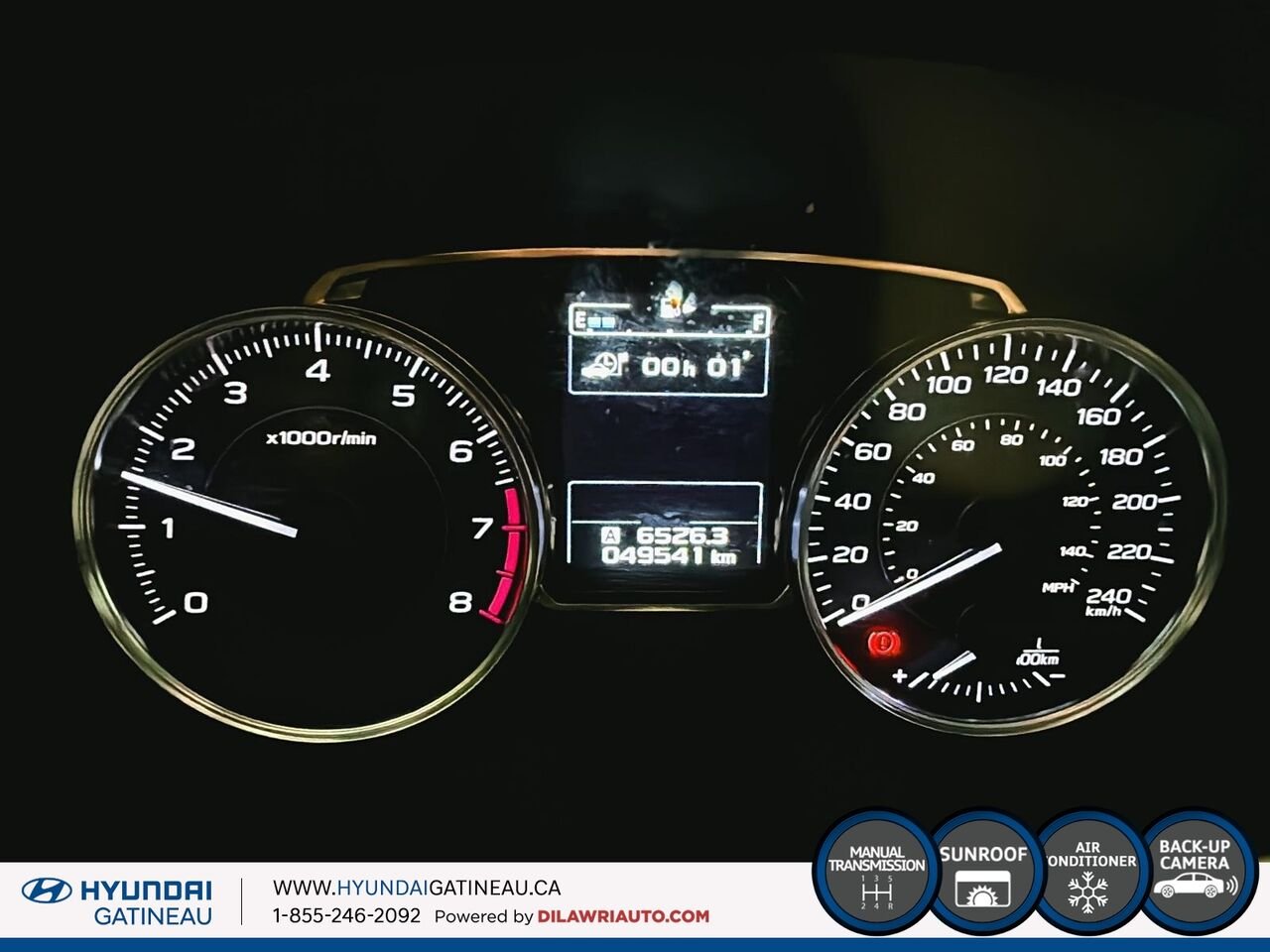 2015 Subaru Impreza White Gatineau - photo #14