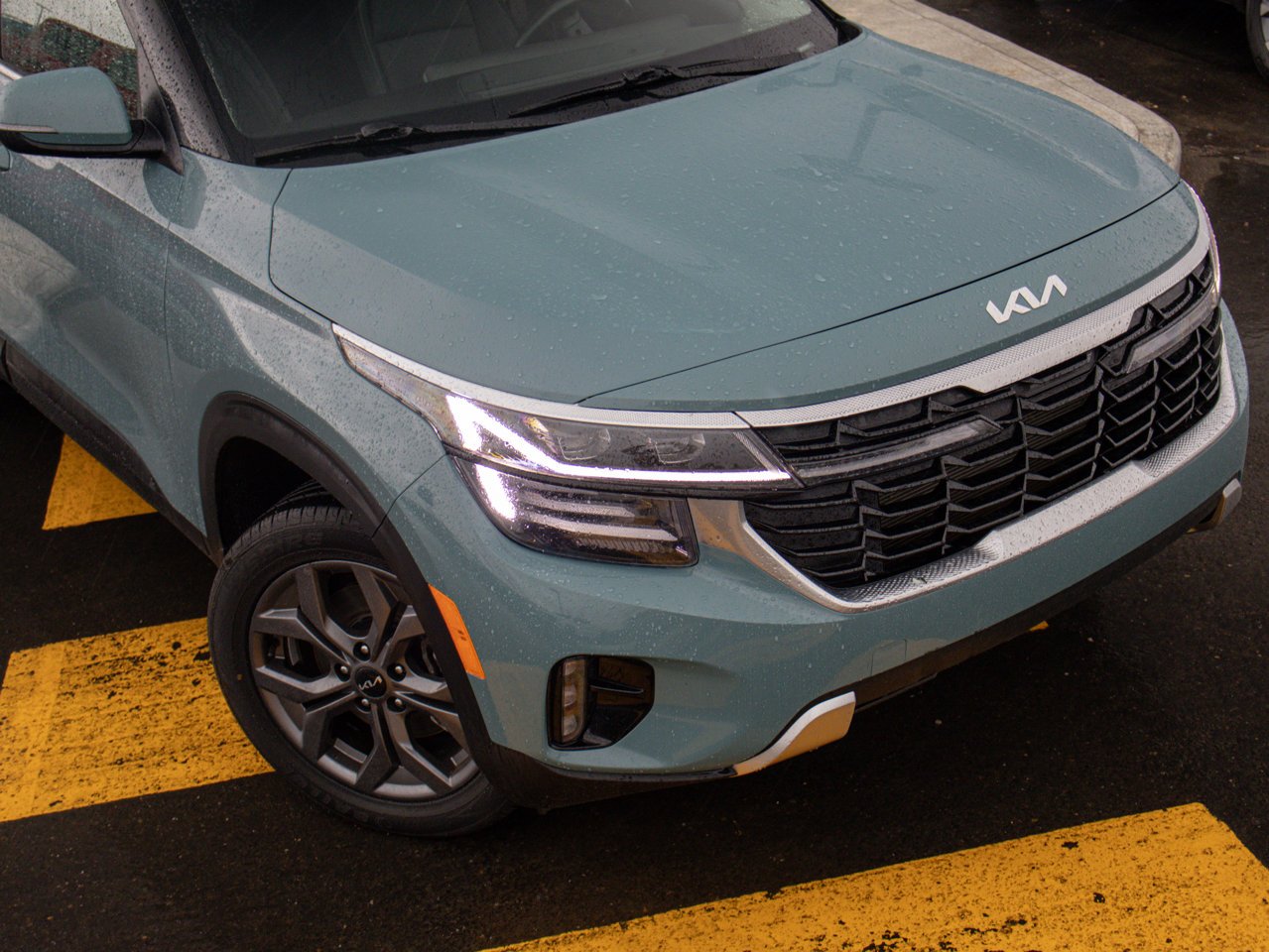 2025 Kia Seltos EX AWD Blue Sherwood Park - photo #14