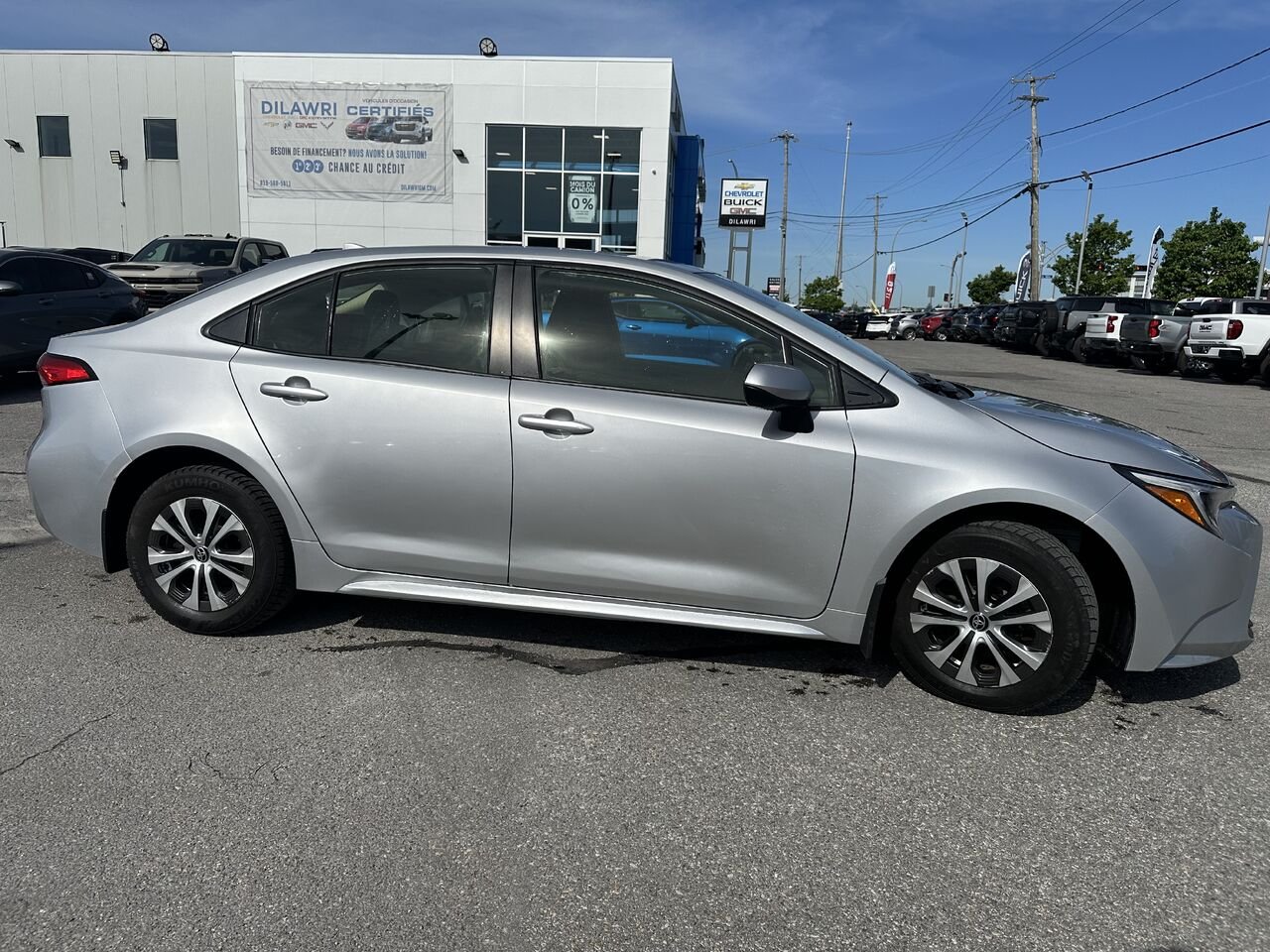TOYOTA COROLLA LE hybride LE CVT 2024 Gris Gatineau - photo #20