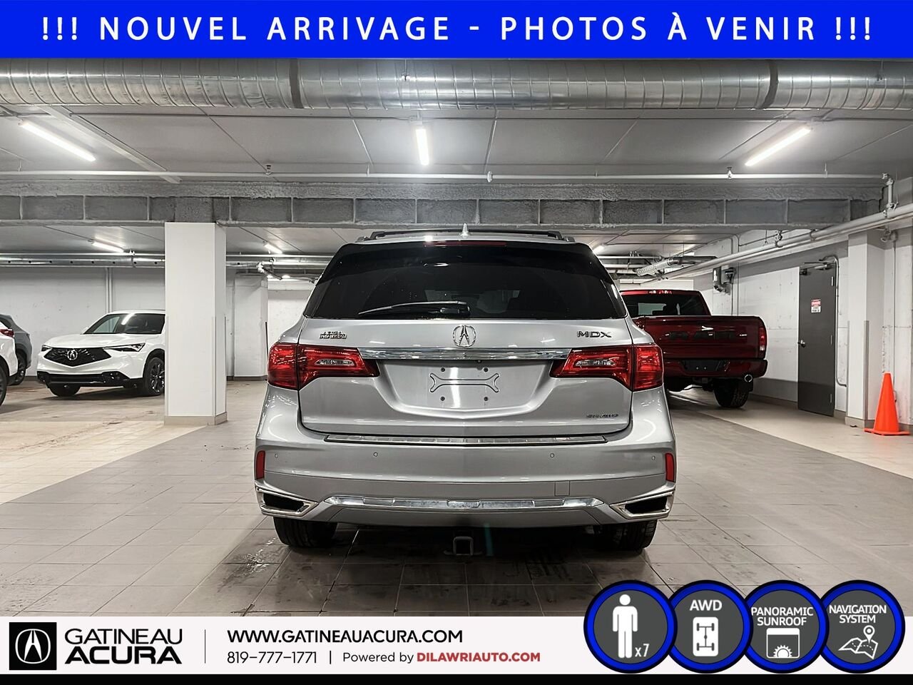 Acura MDX Élite SH-AWD 2017 Argent Gatineau - photo #5