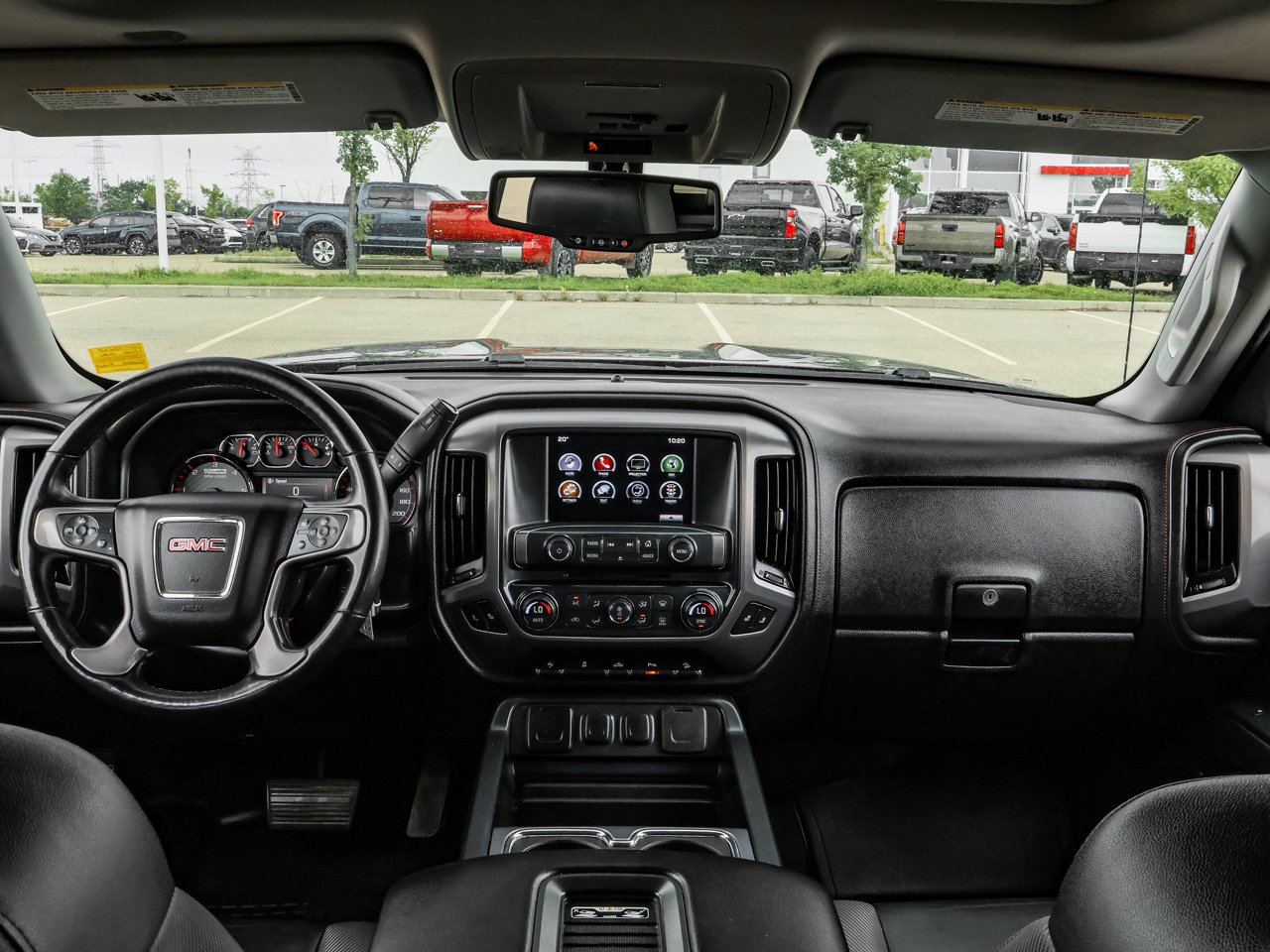 2016 GMC Sierra 1500 4WD Crew Cab 143.5 SLT Black Sherwood Park - photo #16