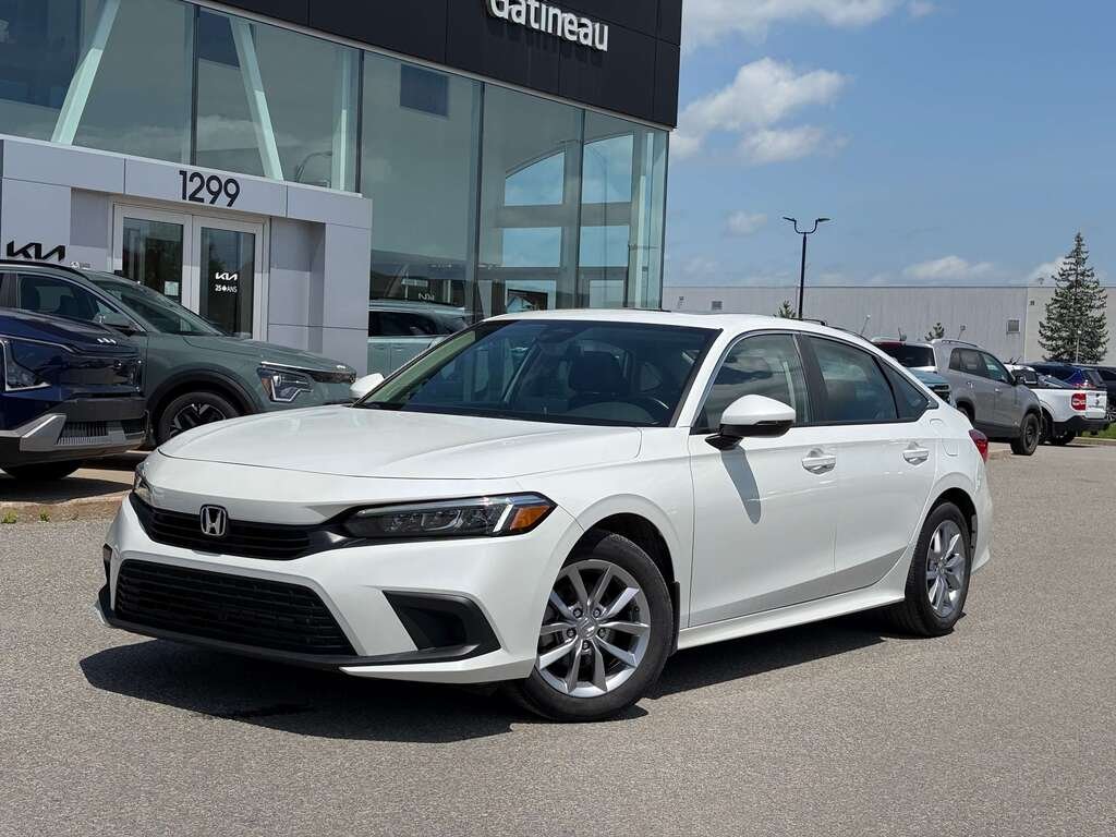 2022 Honda Civic Sedan White Gatineau - photo #8