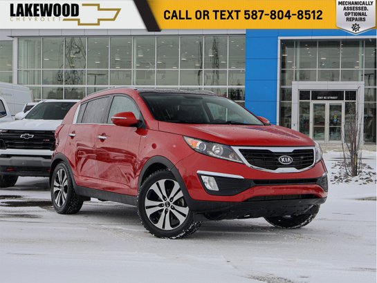 2012 Kia Sportage 2012 Red