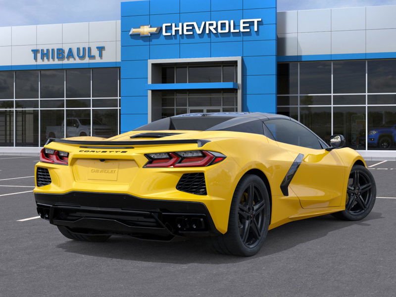 CHEVROLET Corvette Stingray cabriolet 2 portes avec 1LT 2026 Teinte jaune compétition métallisé