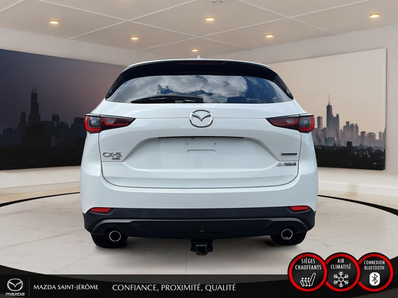 Mazda CX-5 2022 Blanc Saint-Jérôme - photo #6