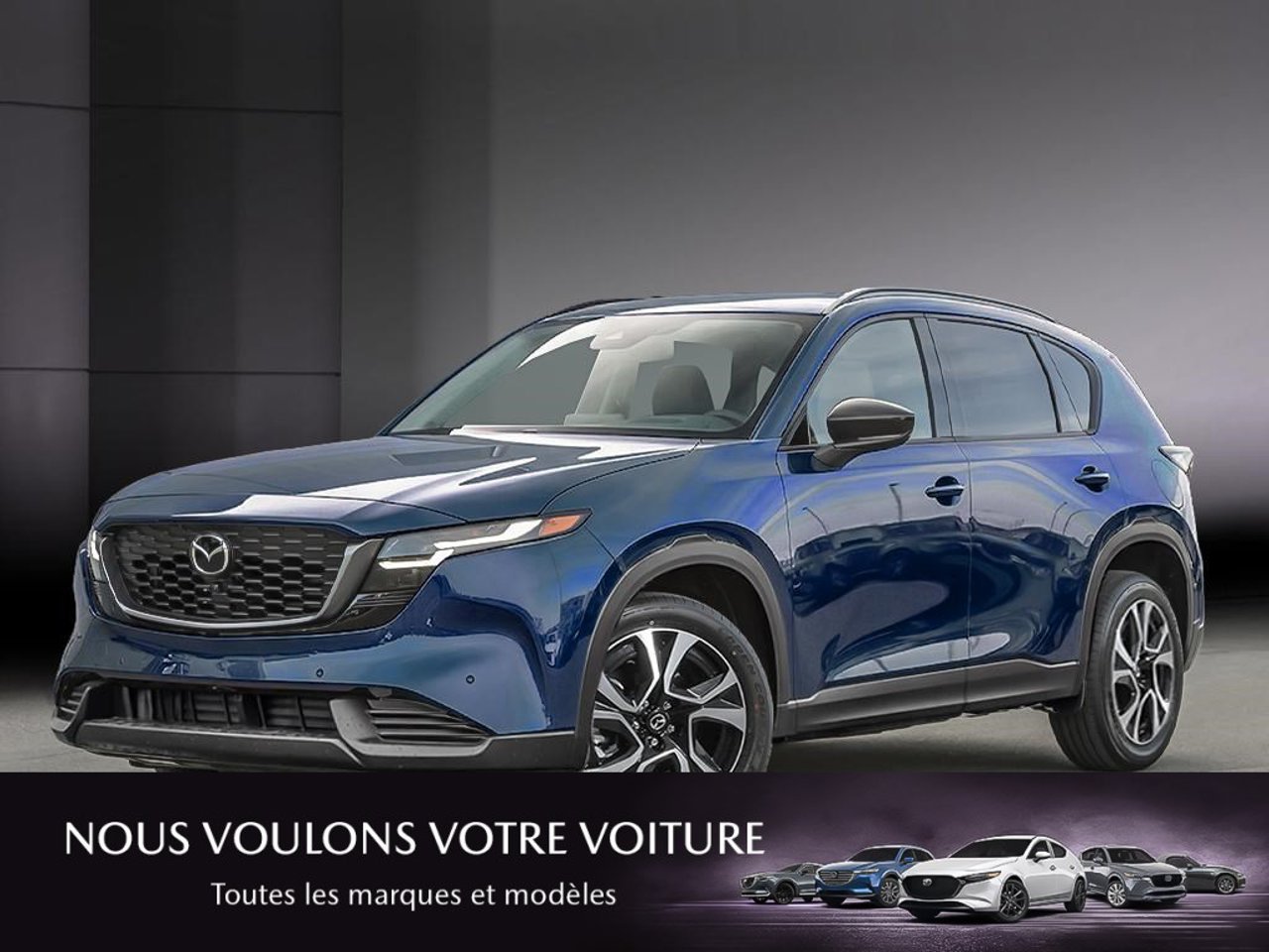 Mazda CX-5 JM3KMBHA9T0186204 2026 Bleu marine mica Mirabel - photo #0