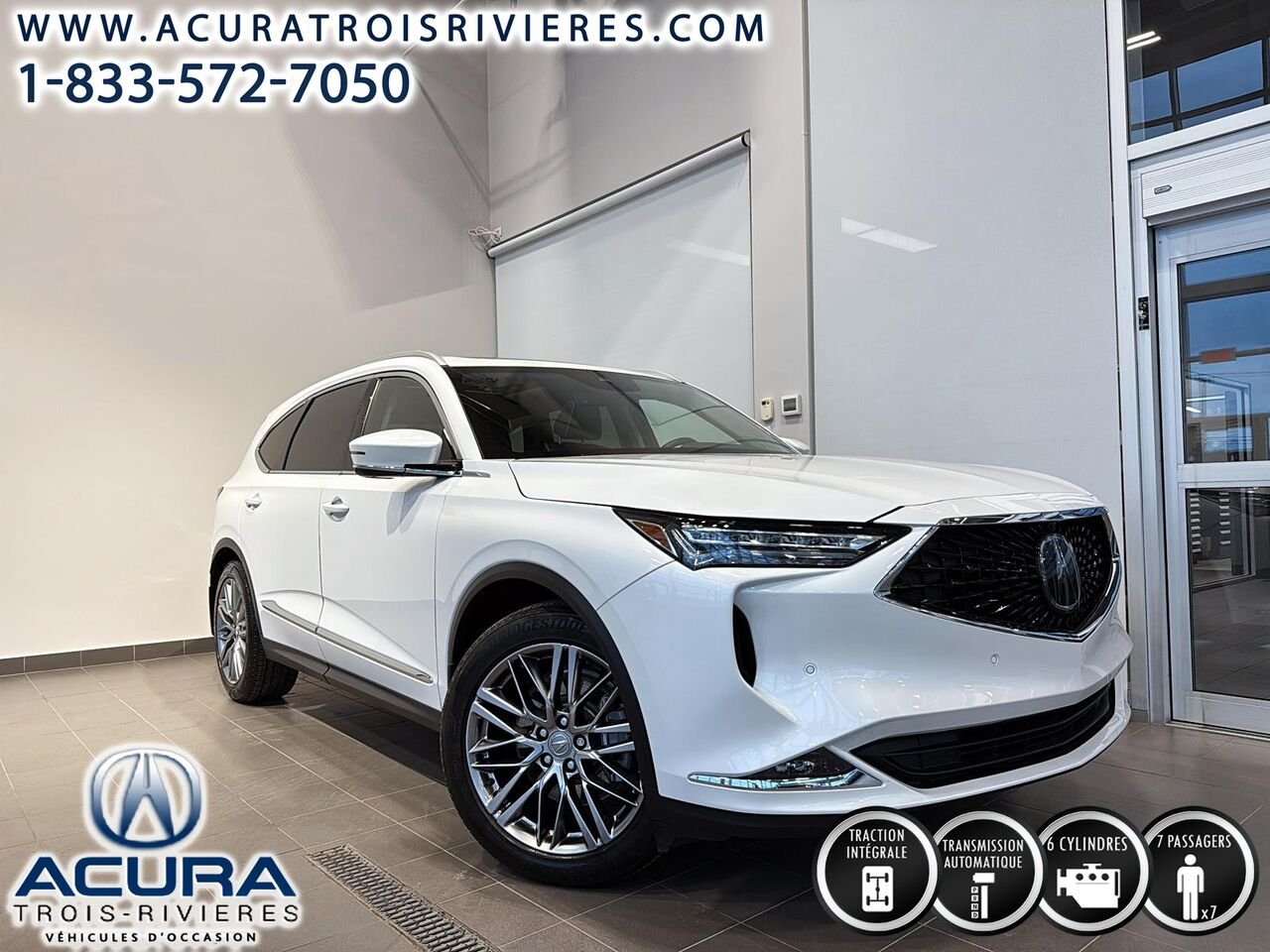 Acura MDX 2024 Blanc Trois-Rivières - photo #0