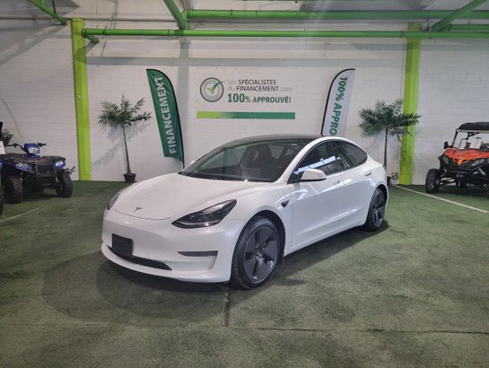 Tesla Model 3 2021 2021 Blanc