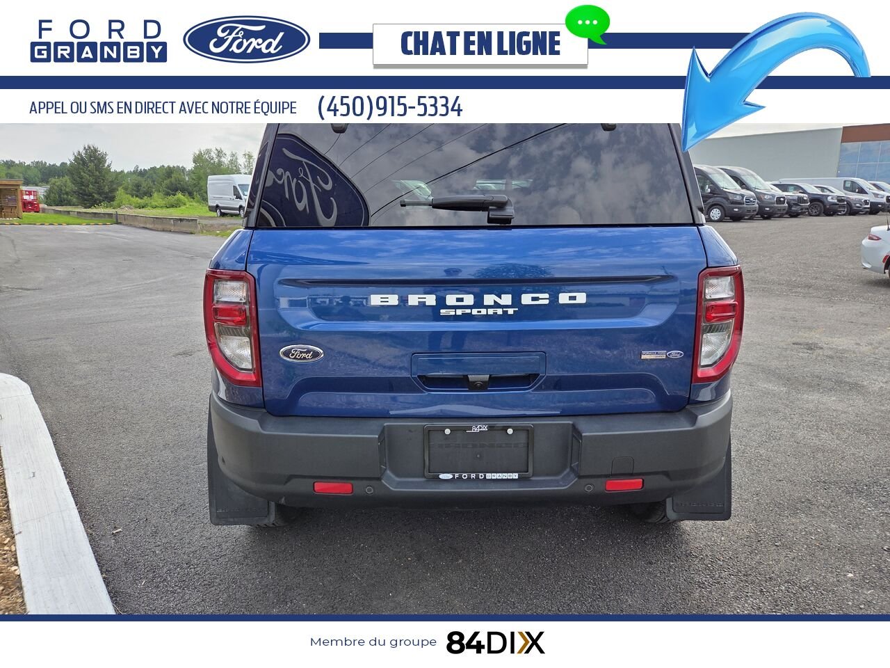 Ford Bronco Sport 2024 Bleu Granby - photo #5