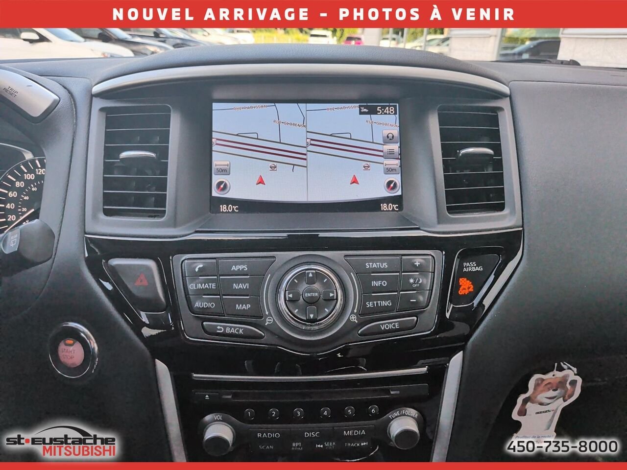 Nissan Pathfinder 2018 Gris Saint-Eustache - photo #4