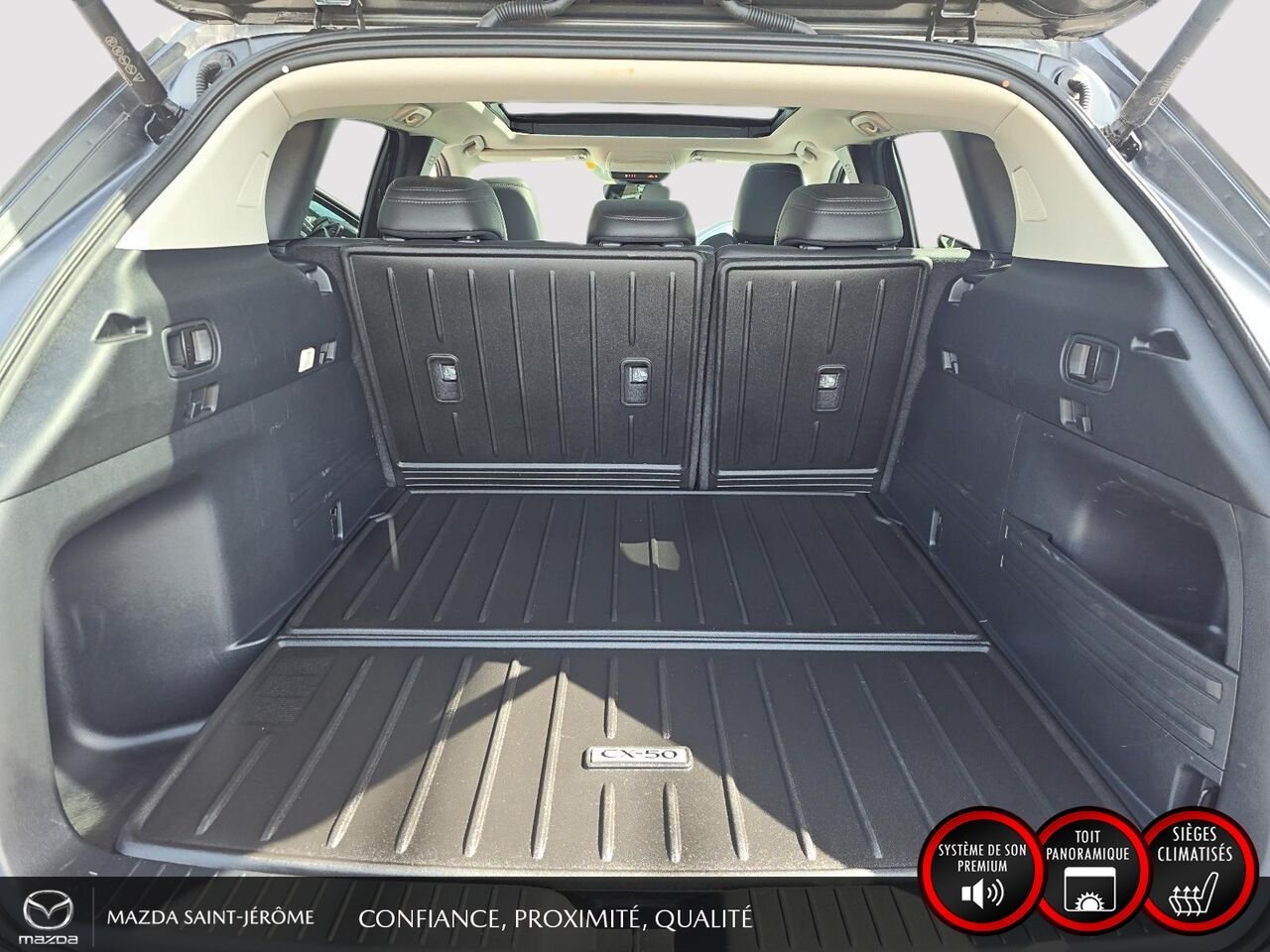 Mazda CX-50 hybride 2025 Gris Saint-Jérôme - photo #24