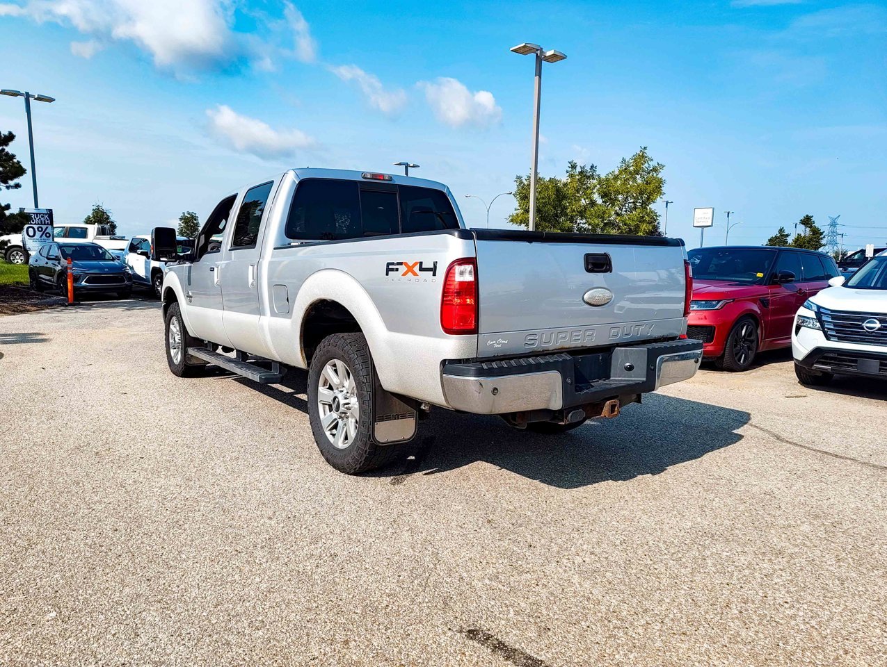 2011 Ford Super Duty F-350 4WD Crew Cab 156 Lariat Grey Sherwood Park - photo #4