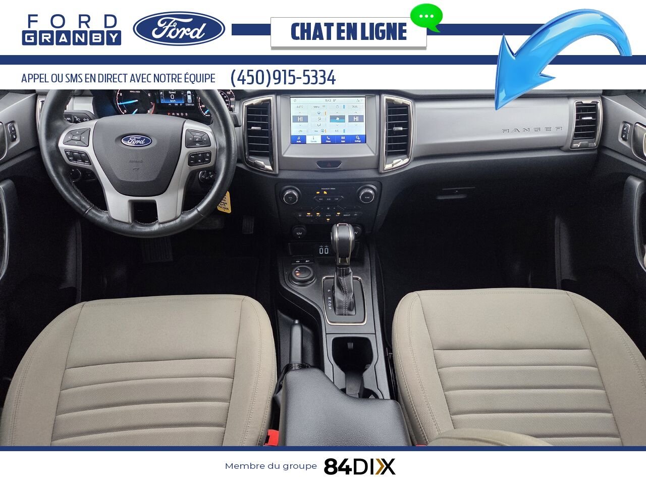 Ford Ranger 2023 Gris Granby - photo #8