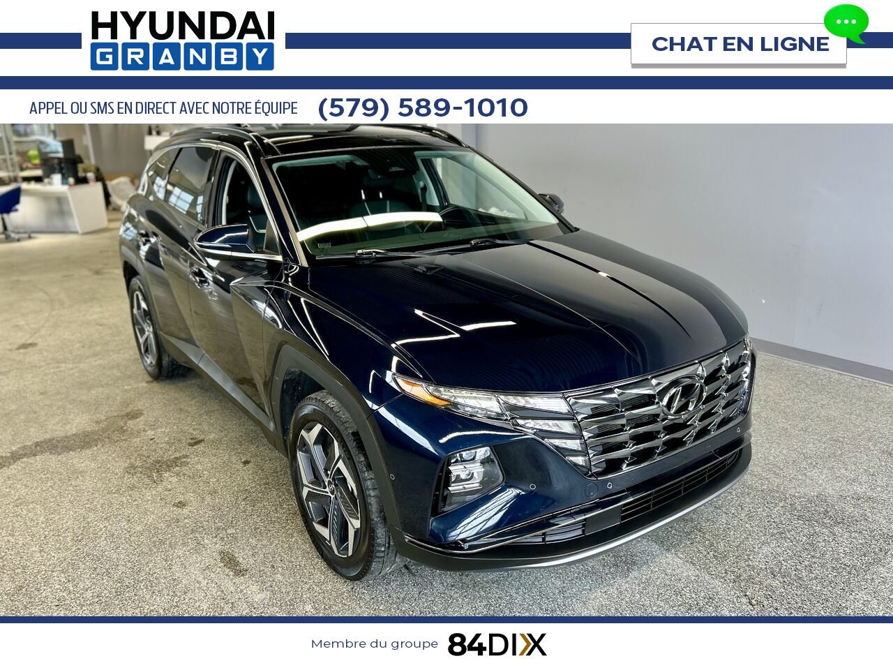 2024 Hyundai Tucson plug-in Hybrid Blue Granby - photo #1
