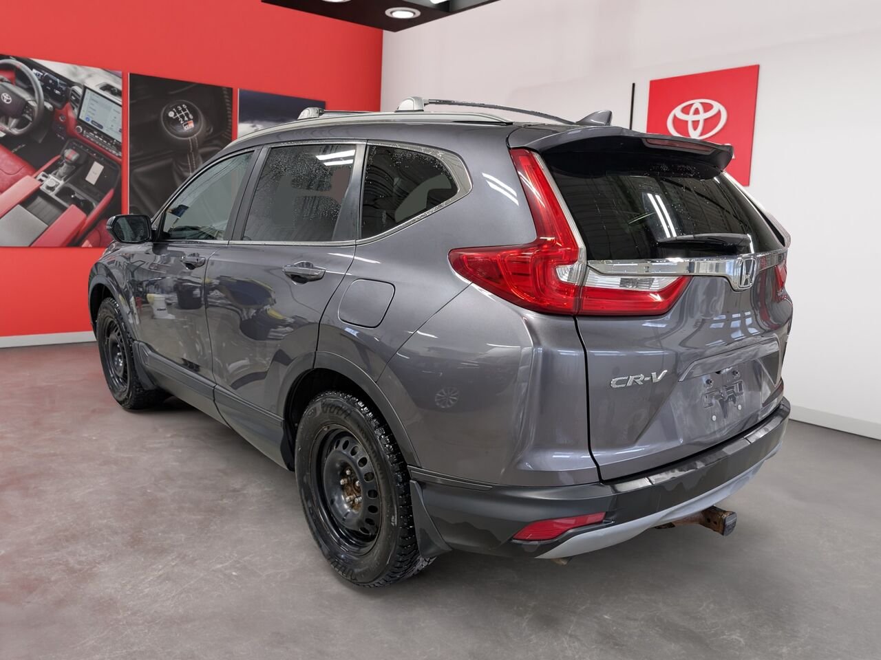 Honda CR-V EX/SIÈGES CHAUFFANTS/TOIT OUVRANT/AC BIZONE/CAMÉRA DE RECUL/BLUETOOTH 2017 Gris Sherbrooke - photo #5