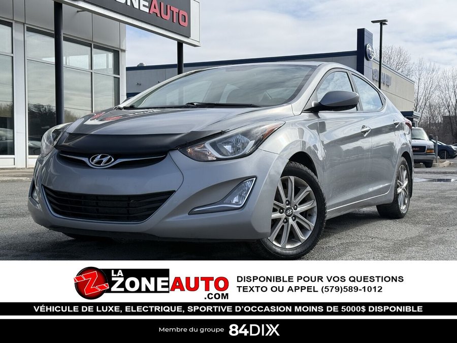 Hyundai Elantra Sport 2016 2016 Argent