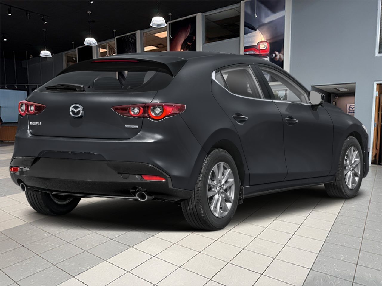 MAZDA Mazda3 Sport 2026 Noir de jais mica Notre-Dame-des-Prairies - photo #1