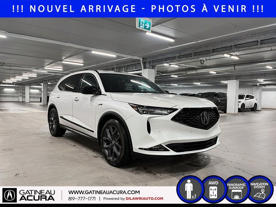 2024 Acura MDX A-Spec SH-AWD White