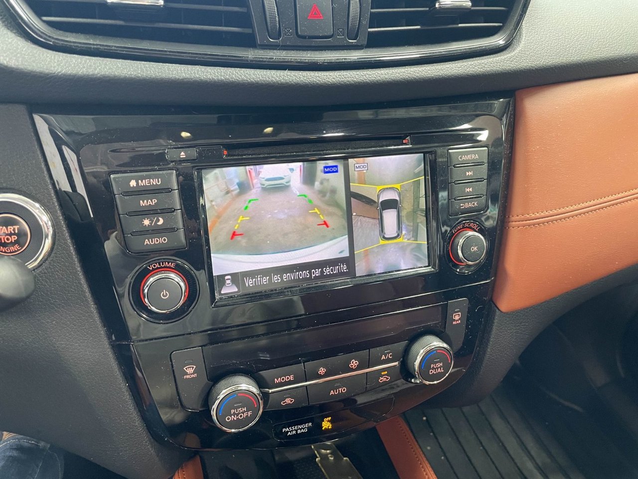 Nissan Rogue SL AWD *TOIT* NAV CUIR SIÈGES CHAUF BOSE CARPLAY 2019 Blanc Saint-Jérôme - photo #15