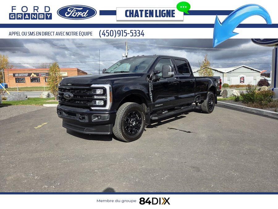 Ford Super Duty F-250 SRW XLT 6 places 4RM caisse de 8 pi 2024 Noir