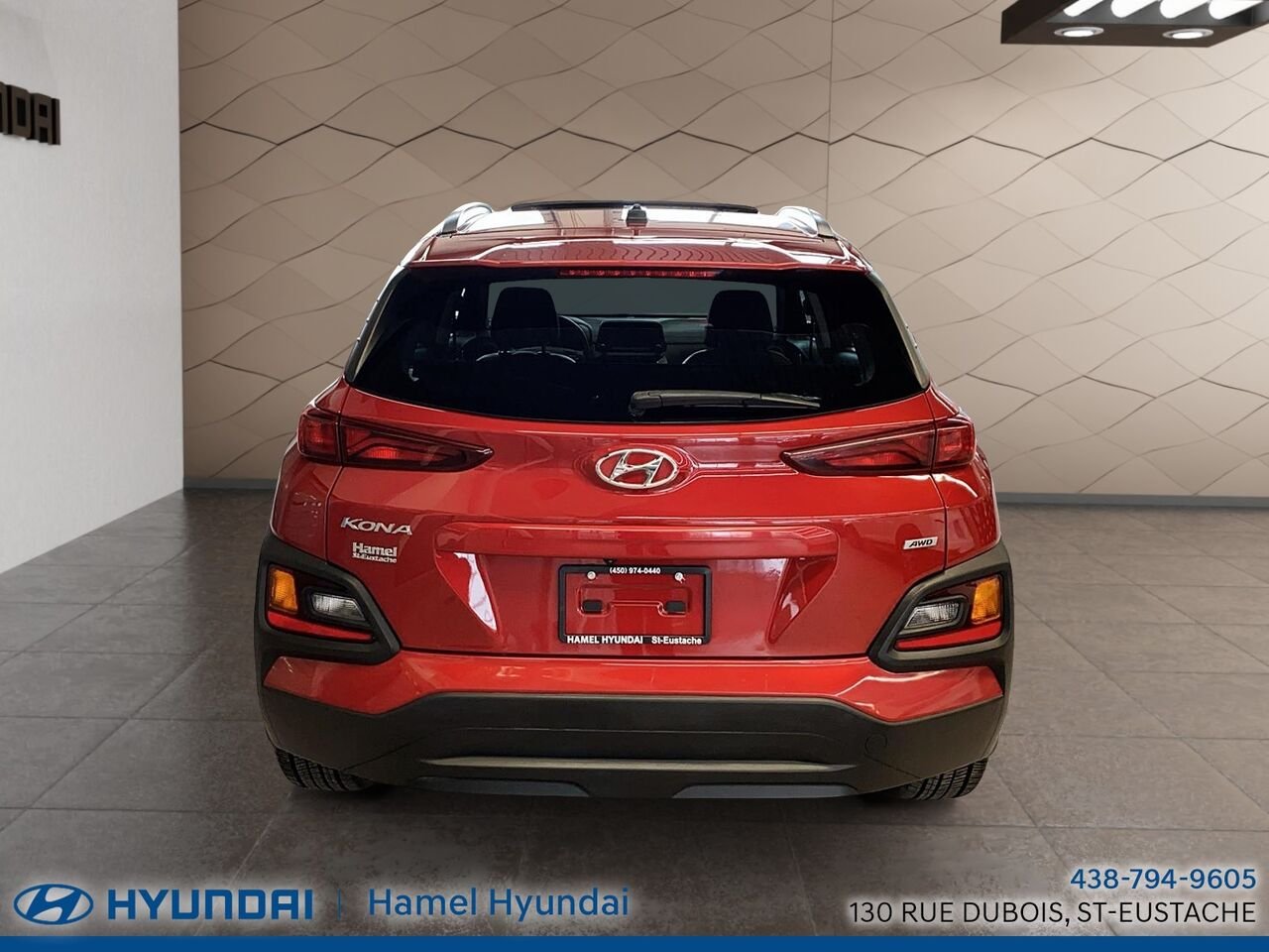 Hyundai Kona 2021 Rouge Saint-Eustache - photo #3