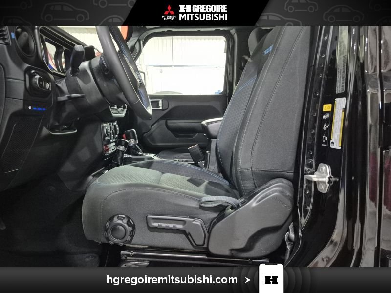 Jeep Wrangler MH4355 | Rubicon Hybride * 4x4* Mags * Camera * Carplay * 2024 Noir Laval - photo #14