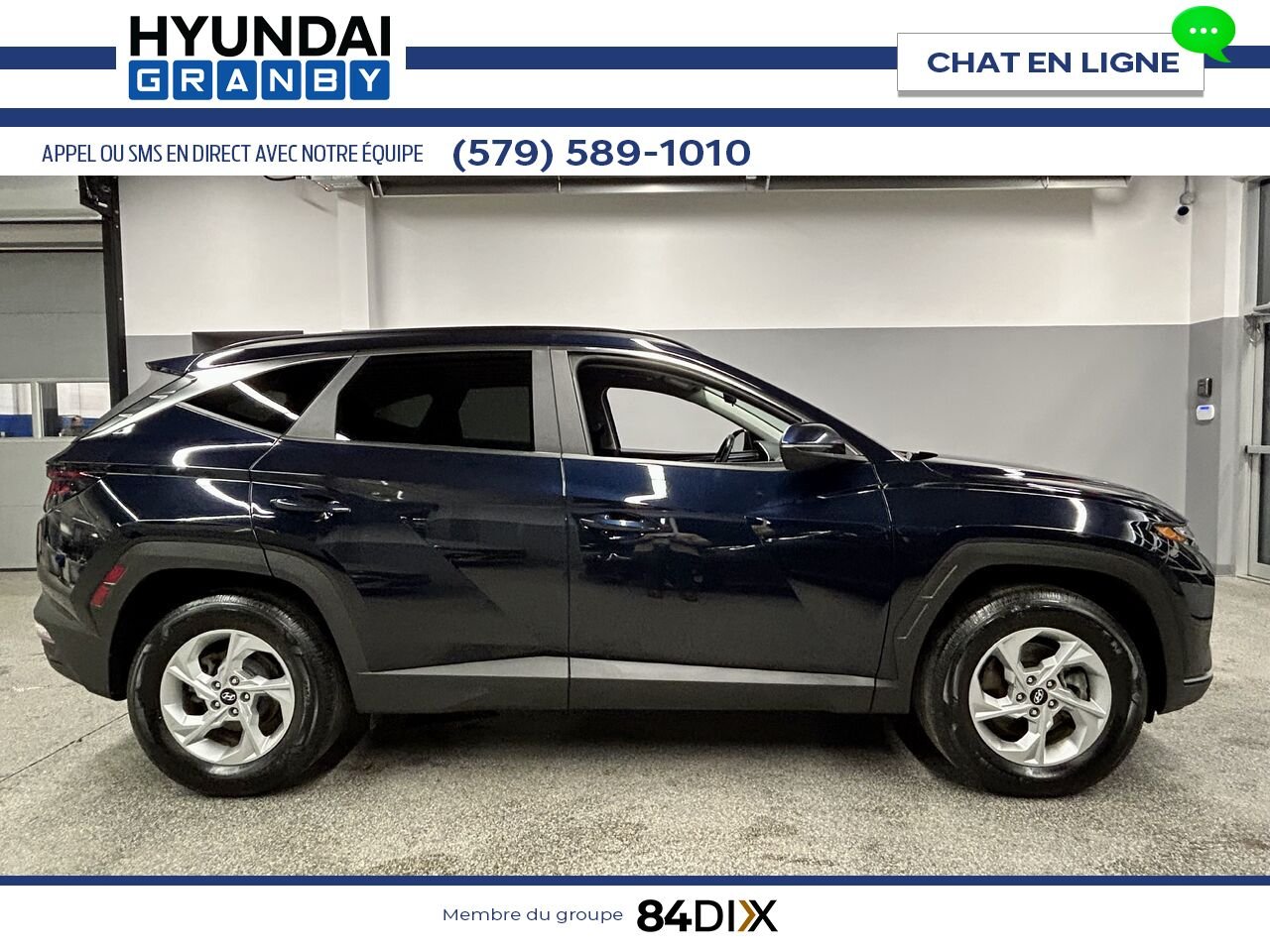 Hyundai Tucson 2022 Bleu Granby - photo #7