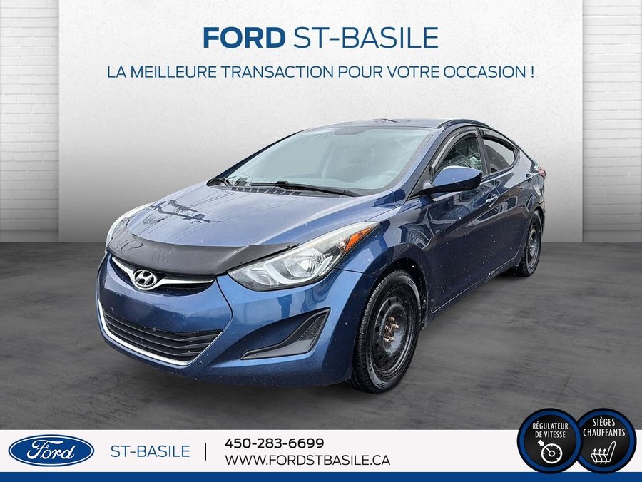 2016 HYUNDAI Elantra 2016 Blue