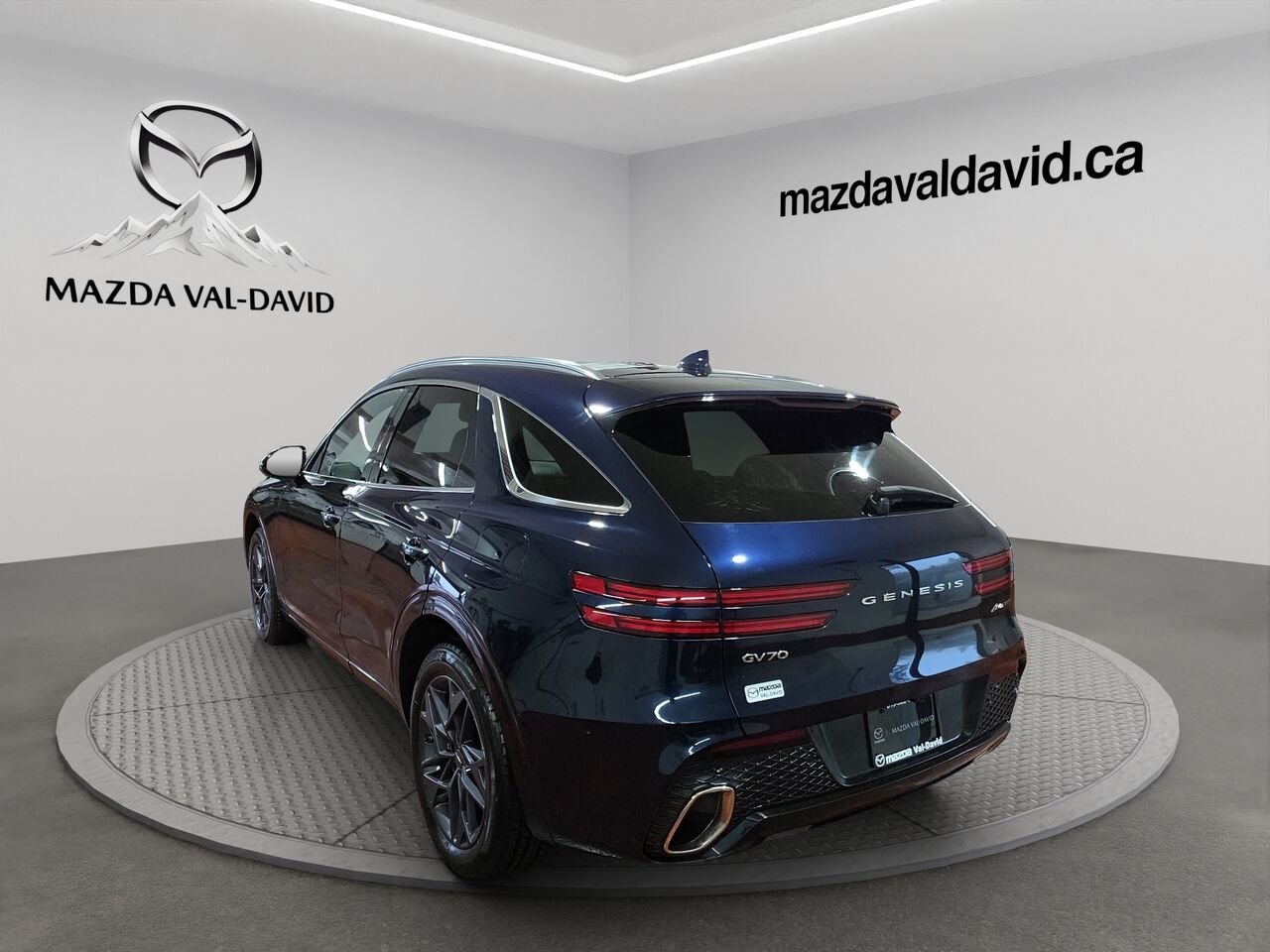 2022 Genesis GV70 2.5T Advanced Plus TI, toit ouvrant panoramique, navigation, sièges fonction mémoire, volant Blue Val-David - photo #19