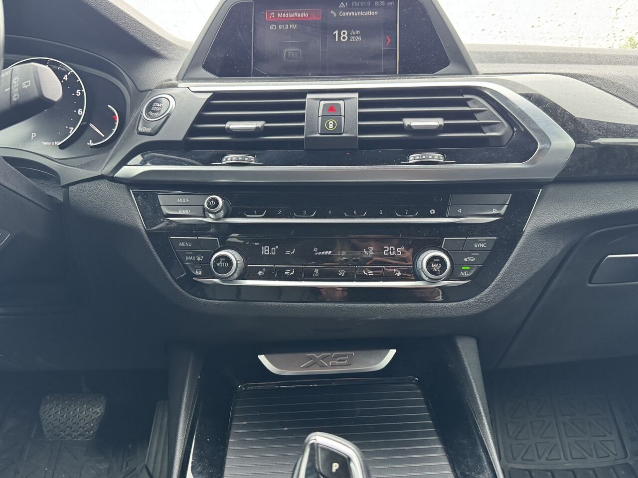 BMW X3 Xdrive 2018 Noir Granby - photo #18