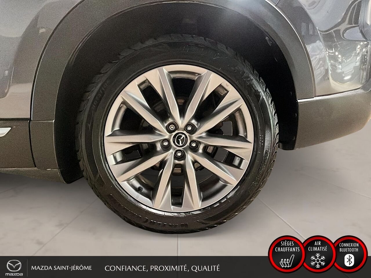 Mazda CX-9 2021 Gris Saint-Jérôme - photo #10