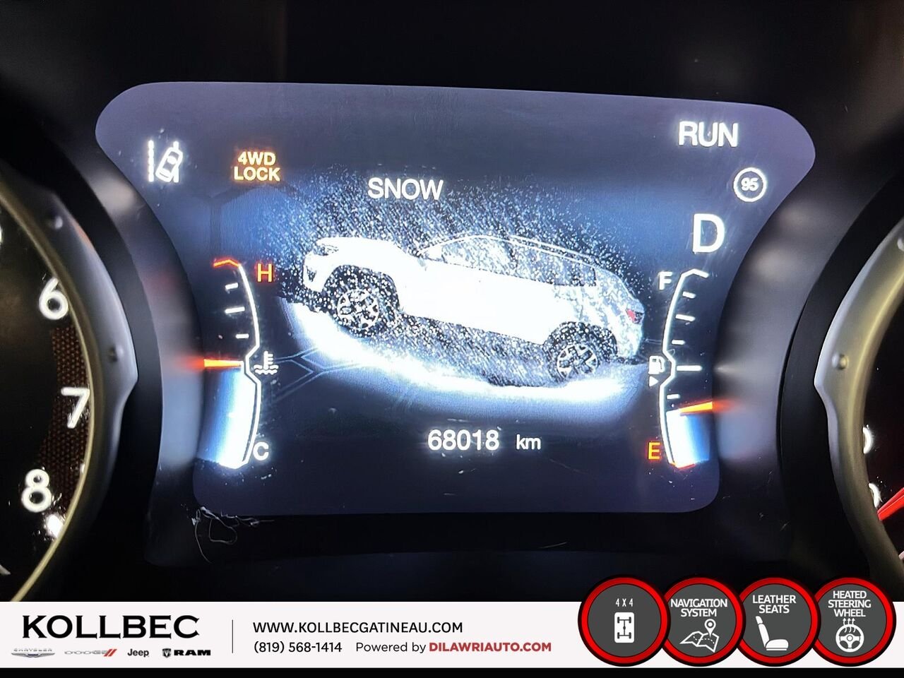 2018 JEEP COMPASS Limited 4x4 White Ottawa & Gatineau - photo #26
