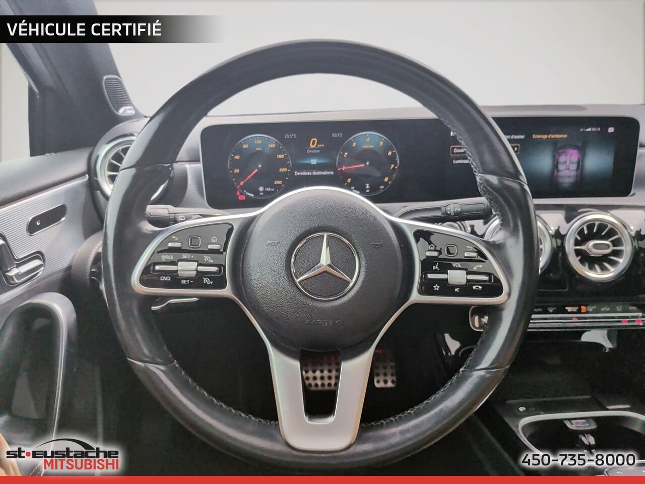 Mercedes-Benz Classe A 2020 Gris Saint-Eustache - photo #9