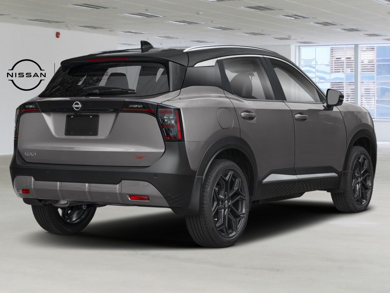 2026 Nissan Kicks Aspen White TriCoat/Super Black Laval - photo #2