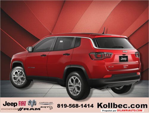 2025 Jeep Compass Red Hot Pearl