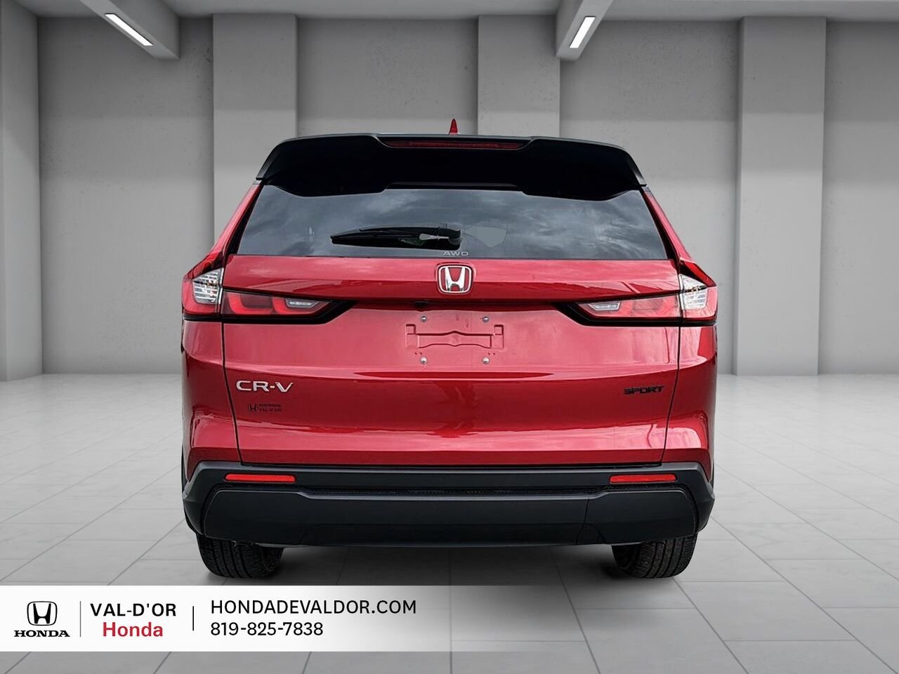 Honda CR-V SPORT AWD GARANTIE PROLONGÉE 2023 Rouge Val-d'Or - photo #2