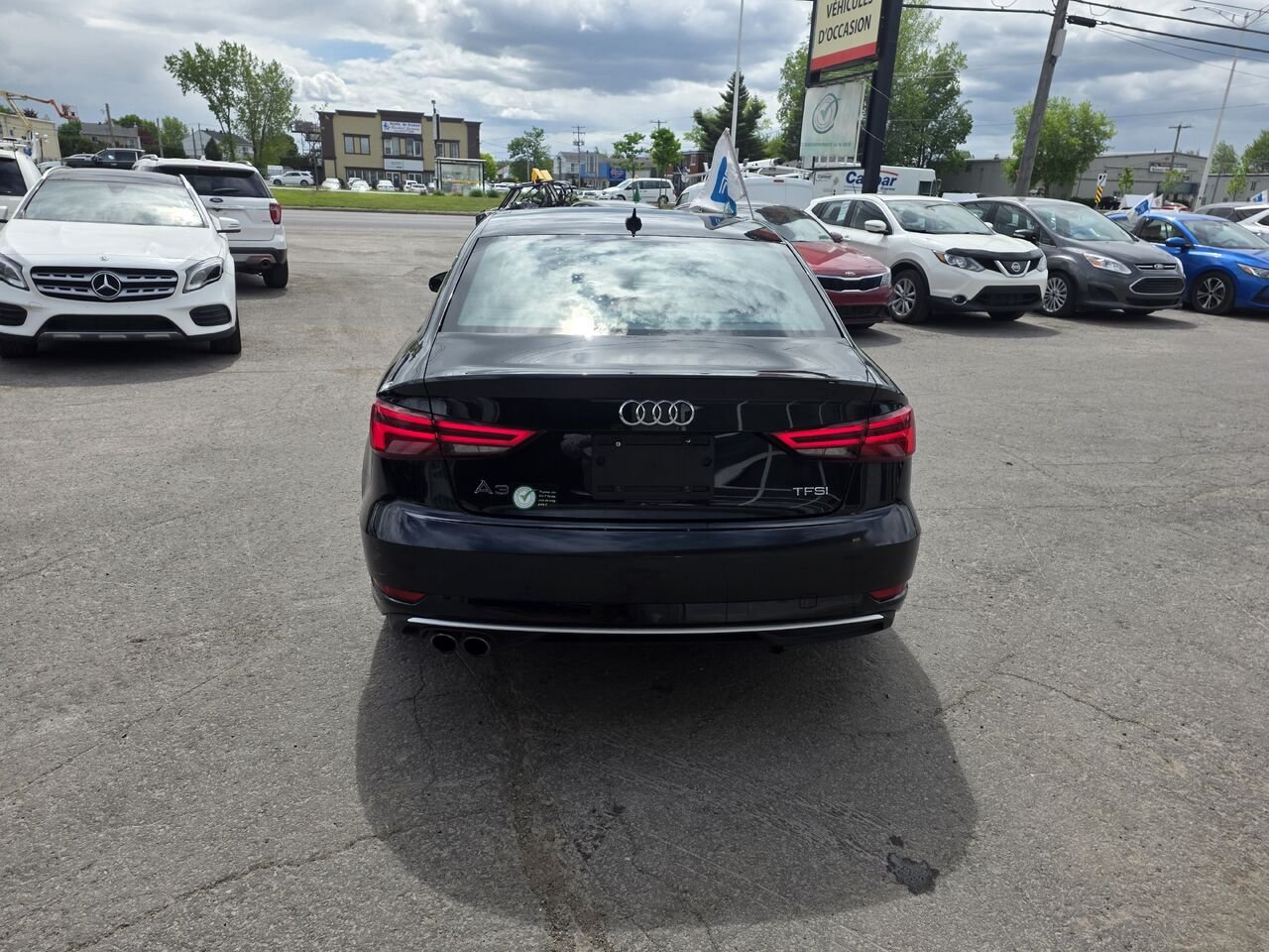 Audi A3 berline 2018 Noir Longueuil, - photo #3