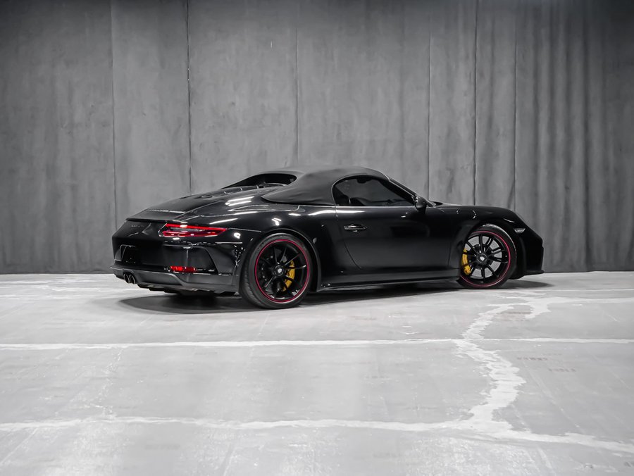 2019 Porsche 911 Speedster Black