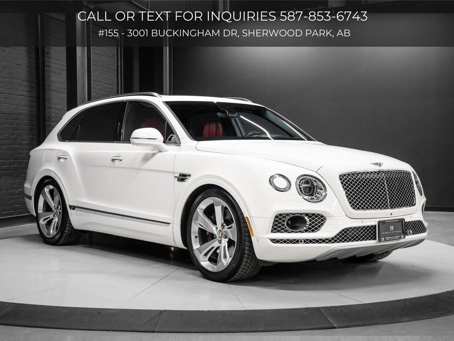 2019 Bentley Bentayga 2019 White