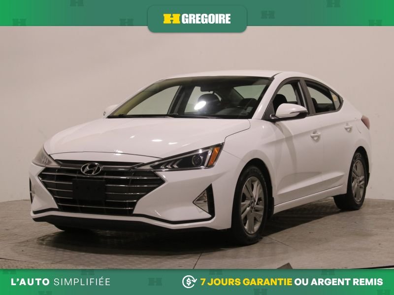 2020 Hyundai Elantra White Laval - photo #2