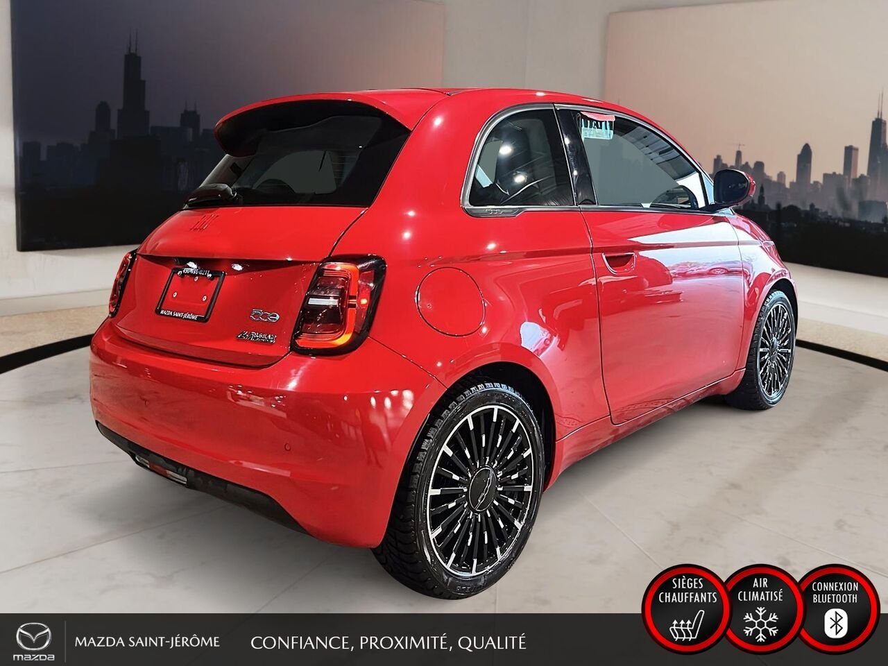 FIAT 500e 2024 Rouge Saint-Jérôme - photo #5