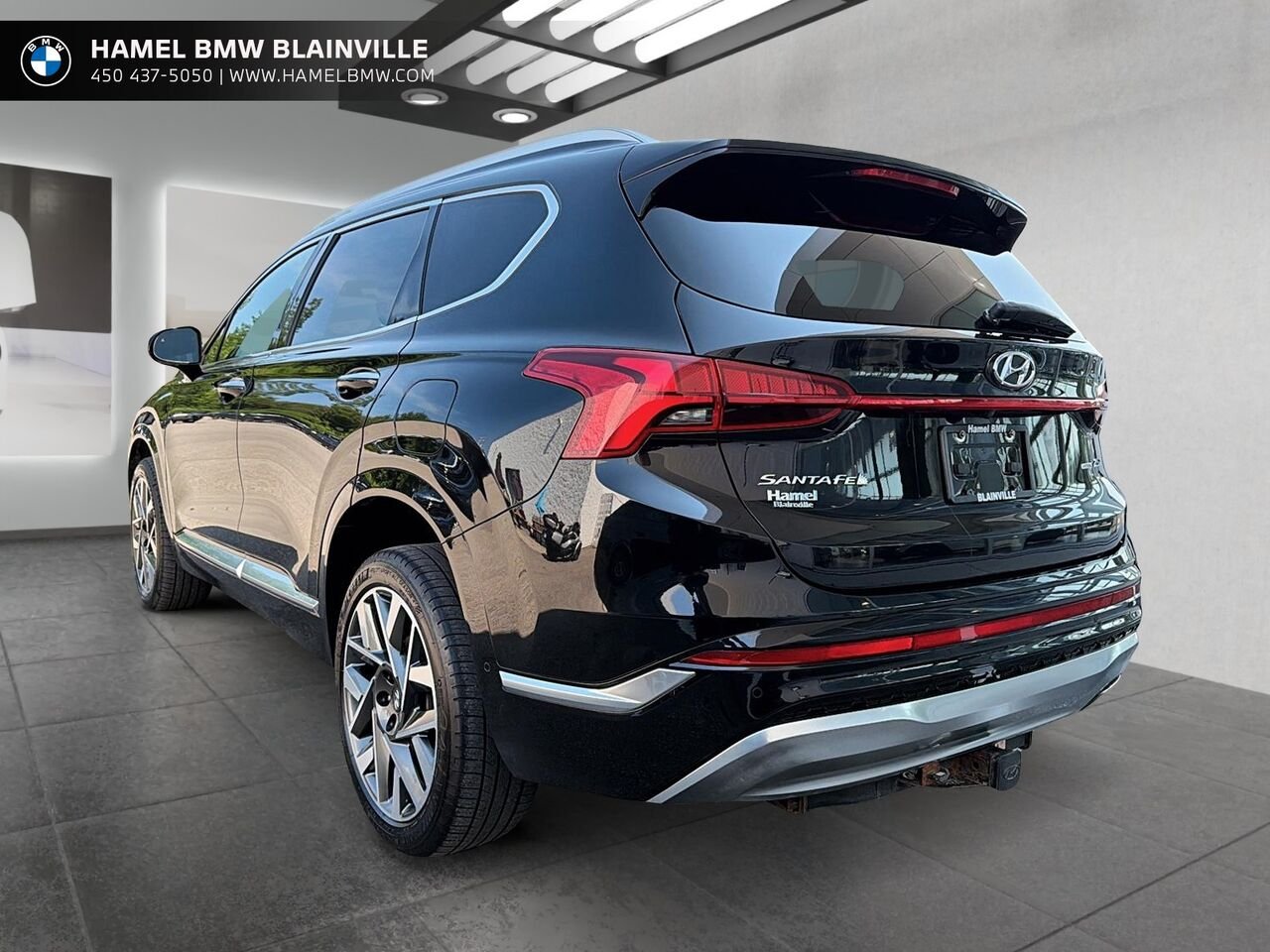 2022 Hyundai Santa Fe Ultimate Calligraphy TI Black Blainville - photo #3