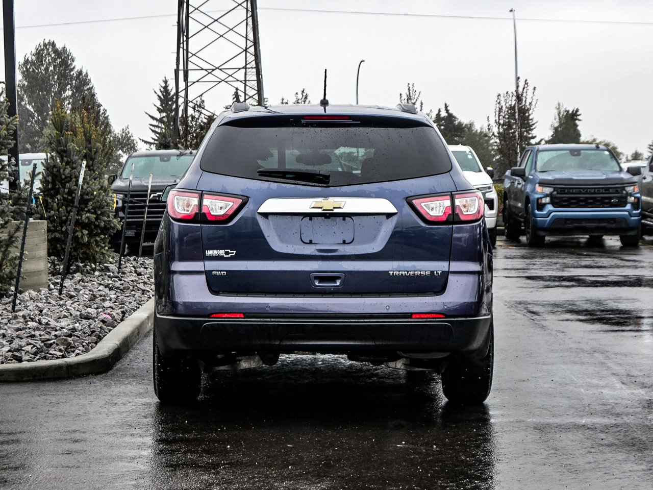 2013 Chevrolet Traverse AWD 4dr 1LT Blue Sherwood Park - photo #11