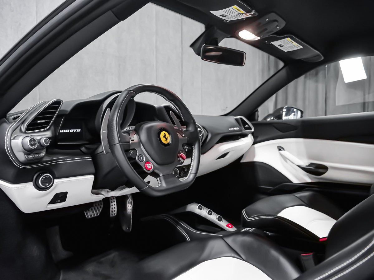 2016 Ferrari 488 GTB Black Montreal - photo #28